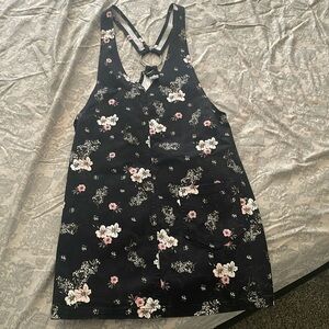 Floral Overall Dress